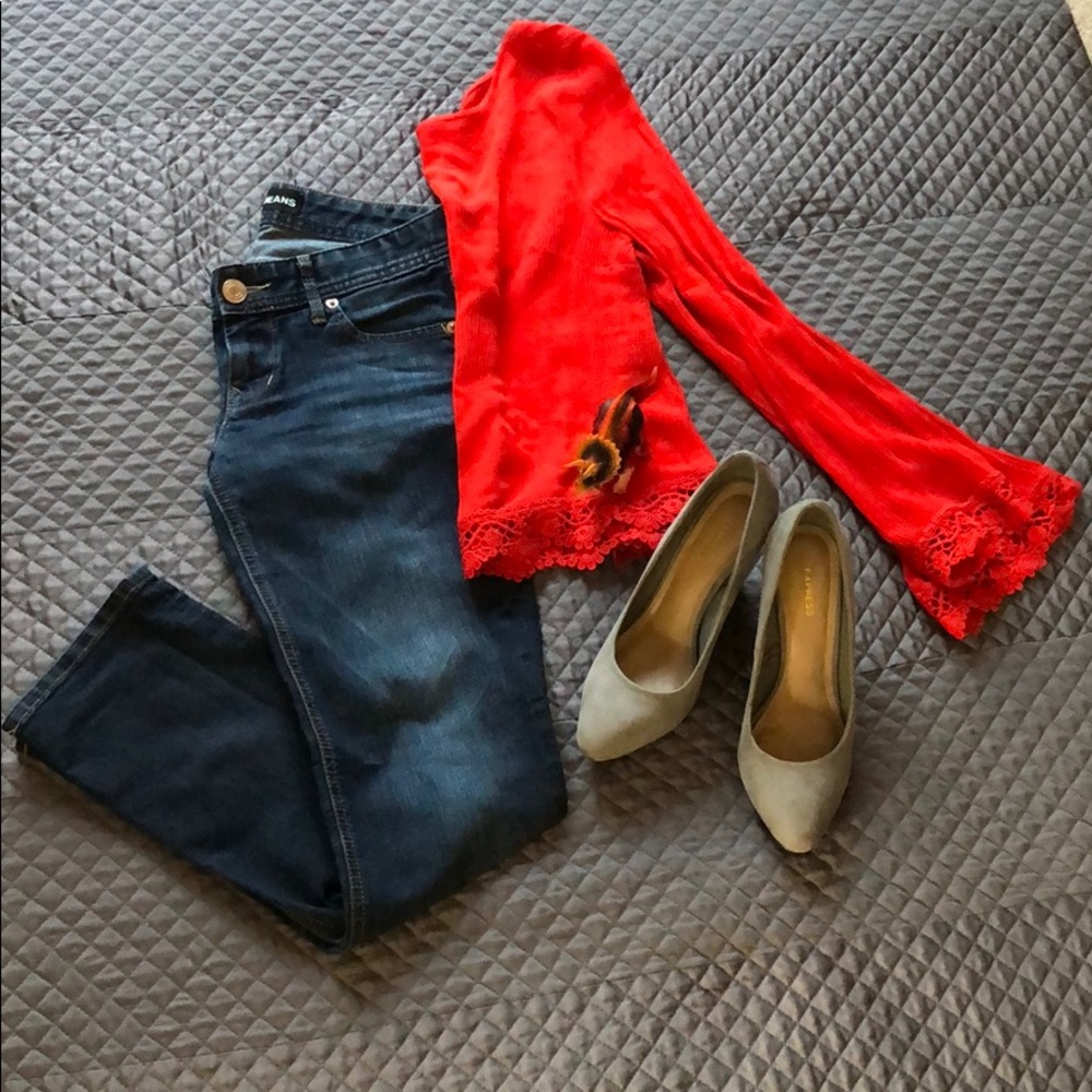 Express Cropped Skinny Stella Low Rise